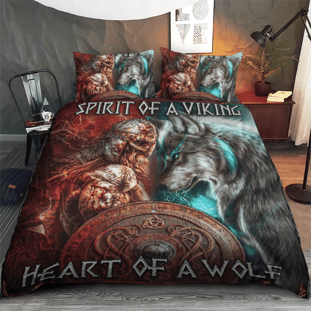 Viking 3D All Over Printed Bedding Set