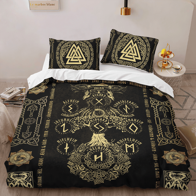 Viking 3D All Over Printed Bedding Set