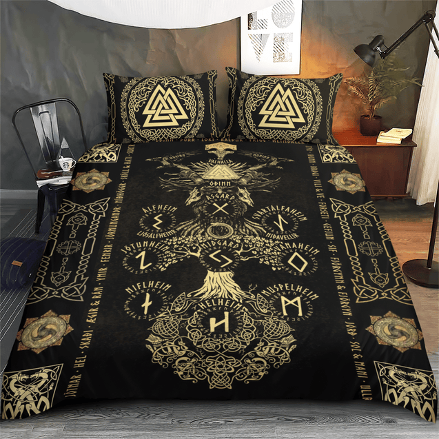 Viking 3D All Over Printed Bedding Set