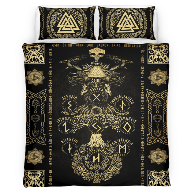 Viking 3D All Over Printed Bedding Set