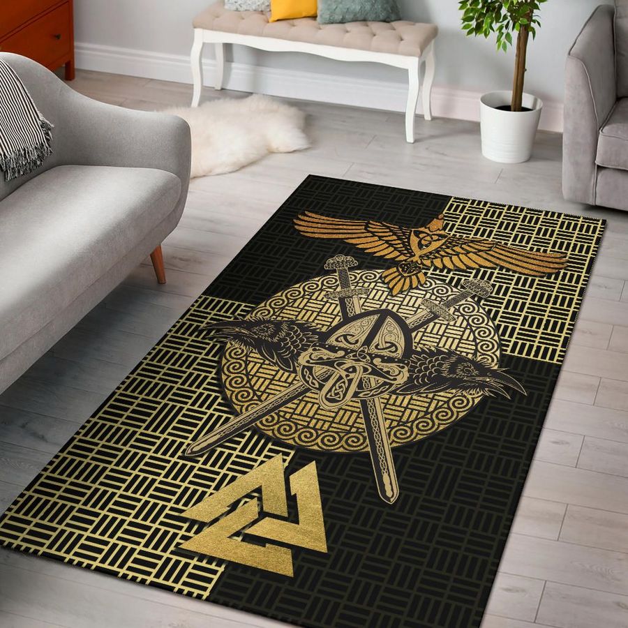 Viking 3D All Over Printed Rug