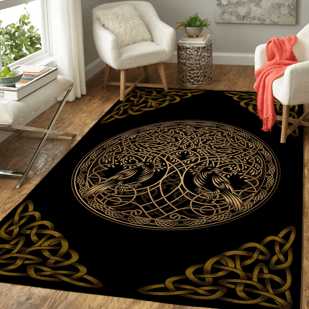 Viking 3D All Over Printed Rug