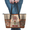 Native American 3D Printed Canvas Tote Bag