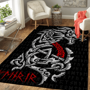 Viking 3D All Over Printed Rug