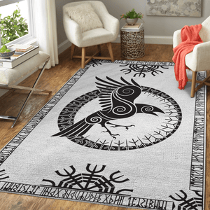 Viking 3D All Over Printed Rug