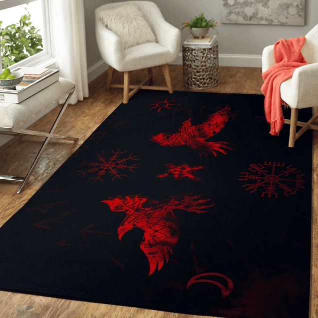 Viking 3D All Over Printed Rug