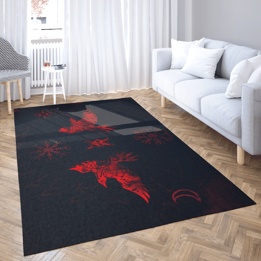 Viking 3D All Over Printed Rug