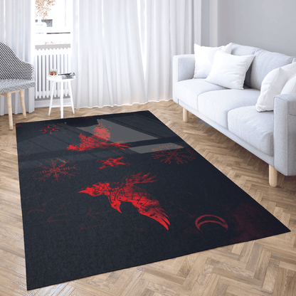 Viking 3D All Over Printed Rug