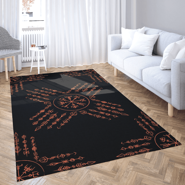 Viking 3D All Over Printed Rug