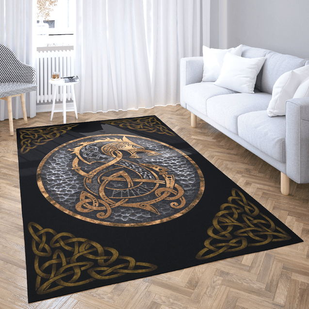 Viking 3D All Over Printed Rug