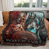 Viking 3D All Over Printed Blanket