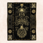 Viking 3D All Over Printed Blanket