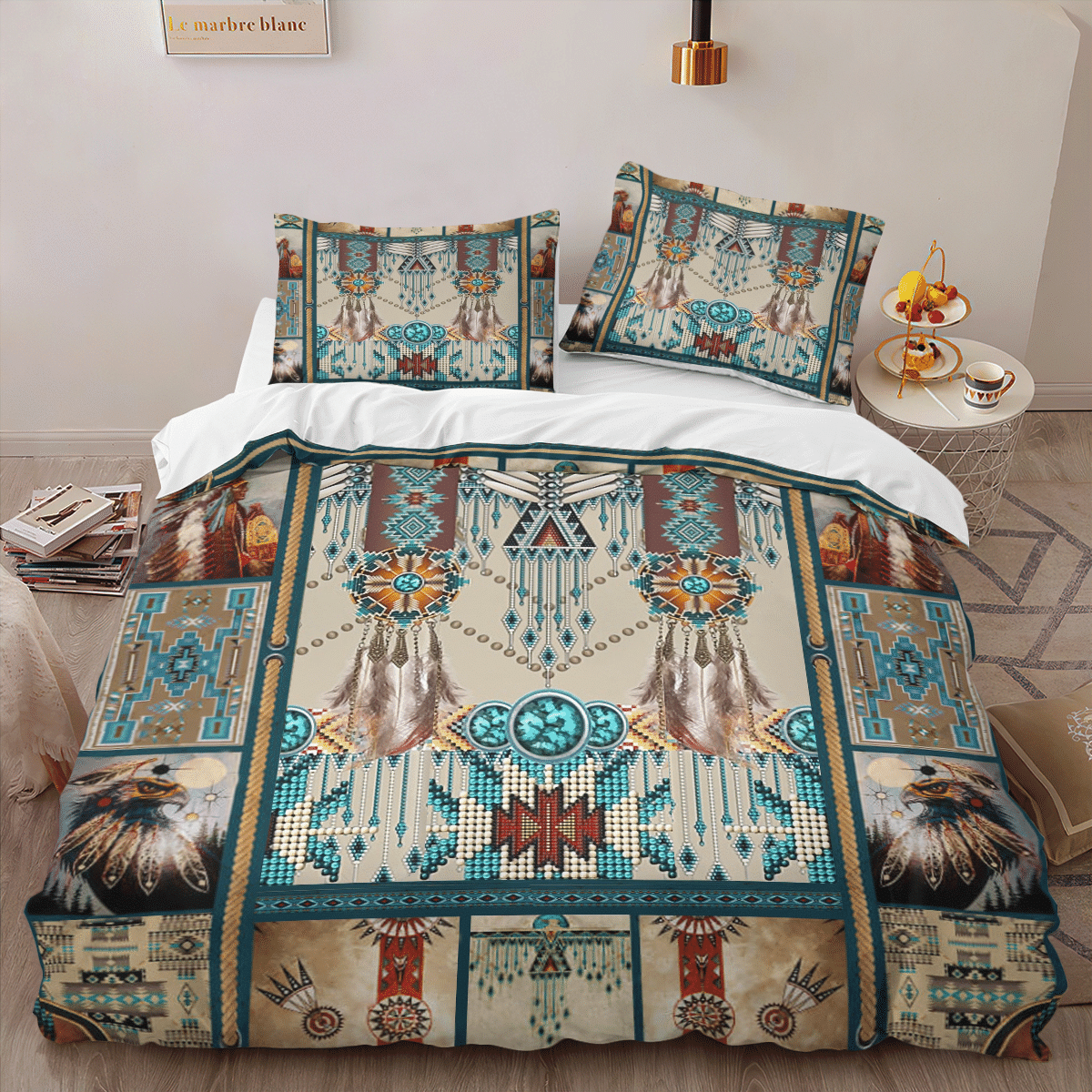 Native American 3D All Over Printed Bedding Set