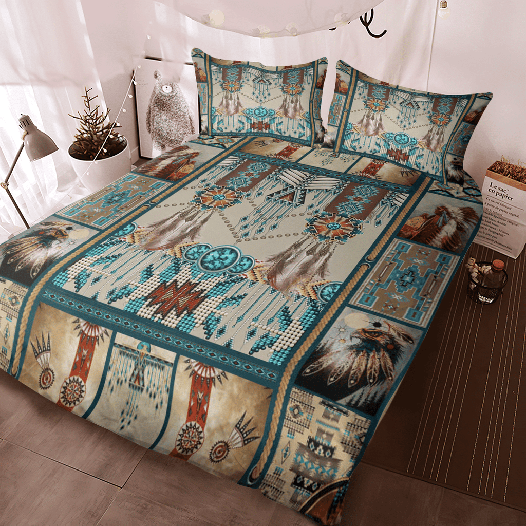 Native American 3D All Over Printed Bedding Set