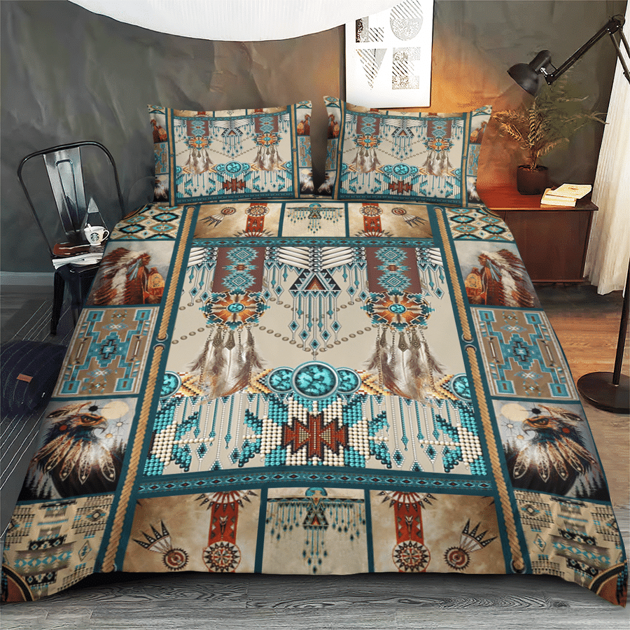 Native American 3D All Over Printed Bedding Set