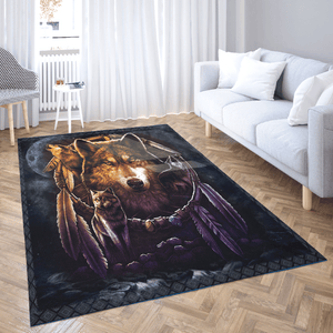 Native American 3D All Over Printed Rug