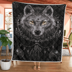 Native American 3D All Over Printed Quilt