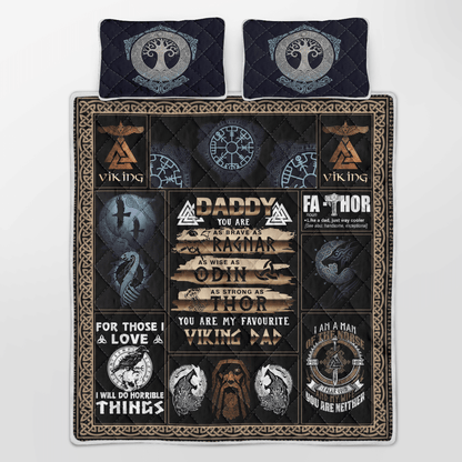 Viking Quilt Bedding Set