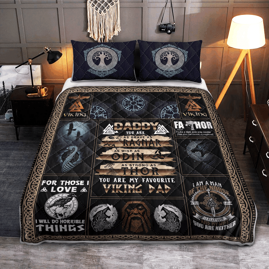 Viking Quilt Bedding Set