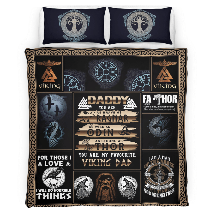 Viking 3D All Over Printed Bedding Set