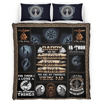 Viking 3D All Over Printed Bedding Set