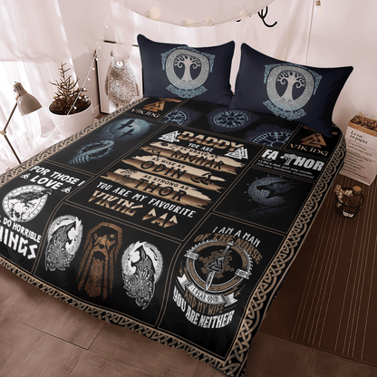 Viking 3D All Over Printed Bedding Set