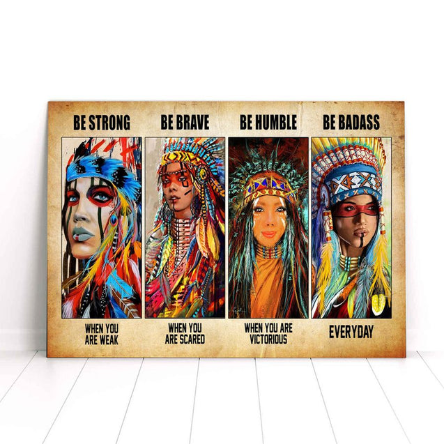 Native American Poster Horizontal