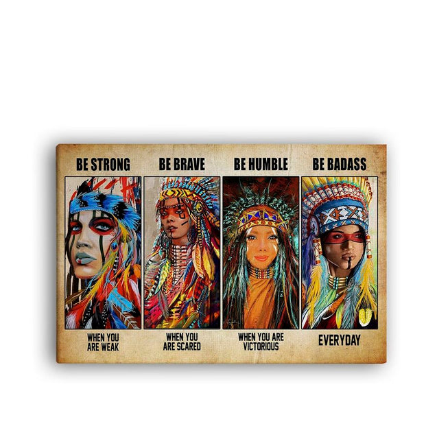 Native American Poster Horizontal