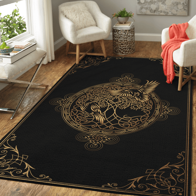 Viking 3D All Over Printed Rug