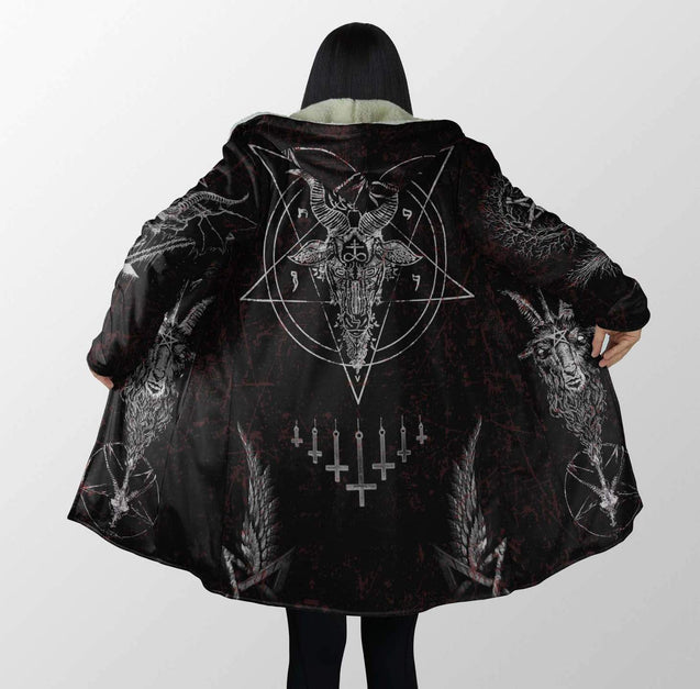 Satanic Dream Coat - Plus Size Cloak (No-Bag) MP751-Apparel-MP-S-Vibe Cosy™