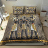 Ancient Egypt Horus Anubis Bedding Set-Quilt-HP Arts-Twin-Vibe Cosy™