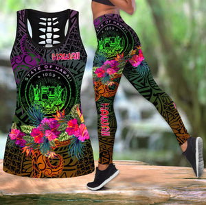 Hawaii Combo Tank Top + Legging DQB07142012-Apparel-TA-S-S-Vibe Cosy™