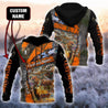 Hunting Deer Customize Name Unisex Shirts AM102045