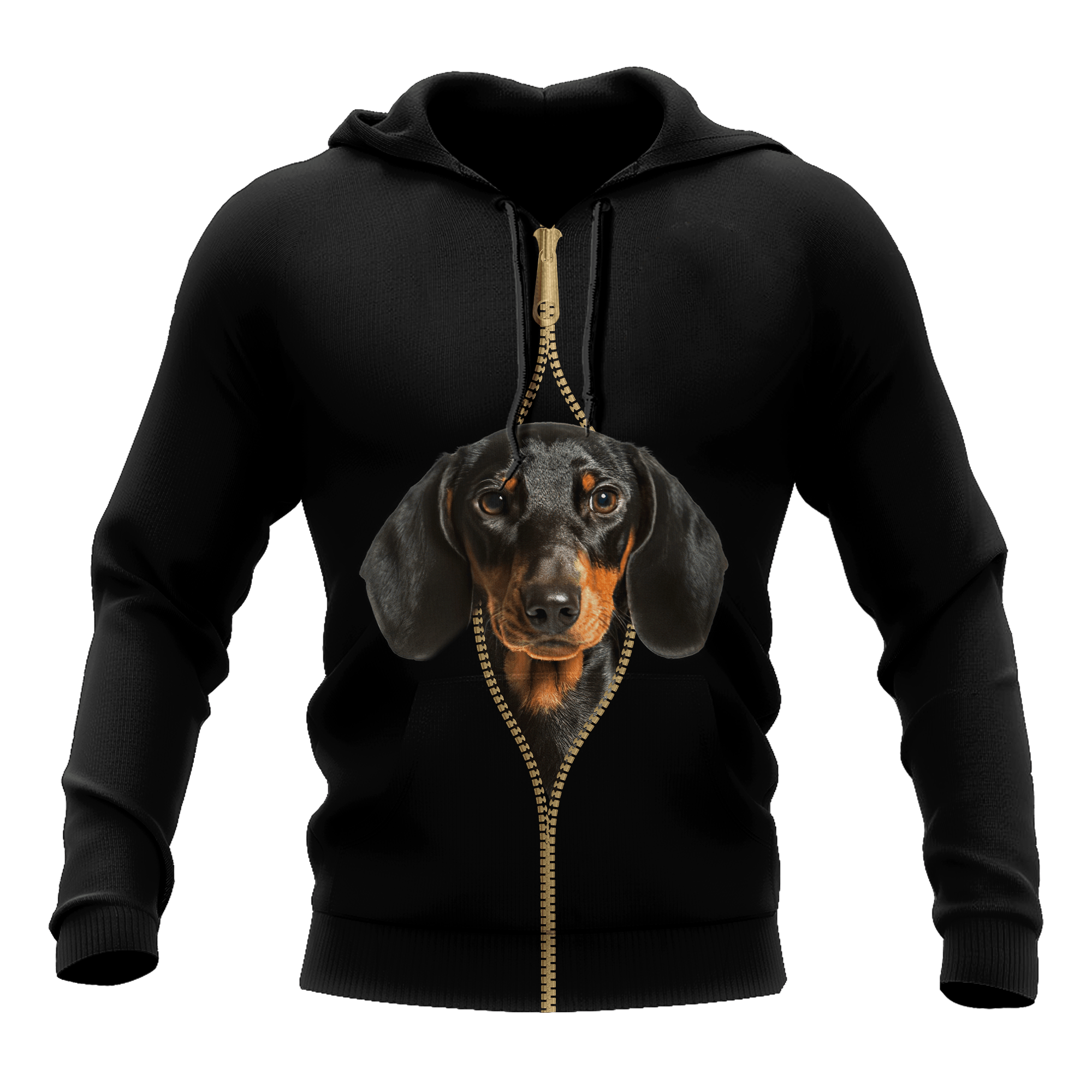 3D Dachshund Love Dog Mom Unisex Shirts