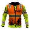 3D Chainsaw Logger Custom Name Unisex Shirts AM112032