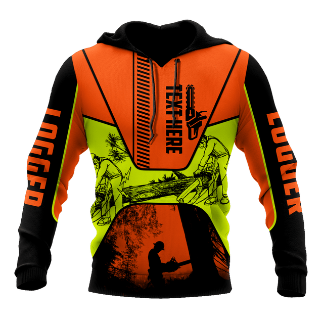 Premium Chainsaw Logger Custom Name Unisex Shirts AM112030