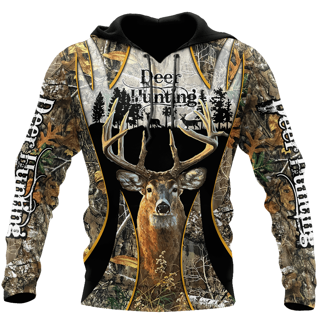 Deer Hunting 3D All Over Printed Shirts For Men LAM