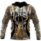 Deer Hunting 3D All Over Printed Shirts For Men LAM