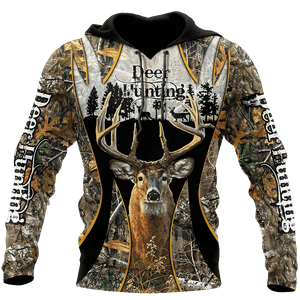 Deer Hunting 3D All Over Printed Shirts For Men LAM