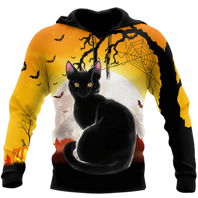 Halloween Black Cat 3D For Men And Woman AM072085-LAM