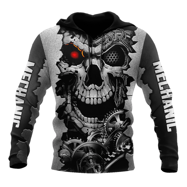 Mechanic 3D All Over Printed Hoodie For Men and Women TN16092001