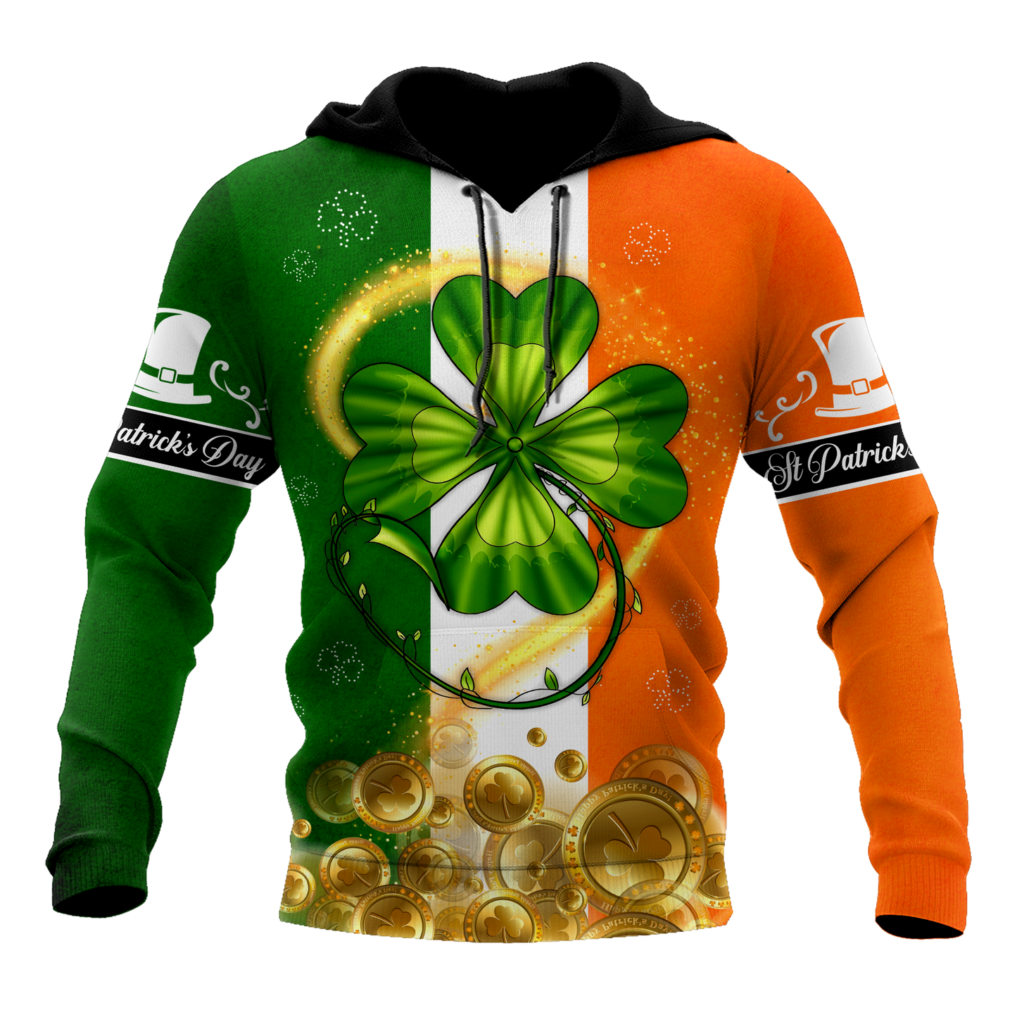 Irish St.Patrick day 3d hoodie shirt for men and women AM112036