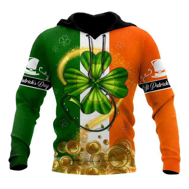 Irish St.Patrick day 3d hoodie shirt for men and women AM112036