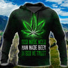 Hippie Green 3D All Over Printed Hoodie Shirt Limited by SUN AM310301-Apparel-SUN-Hoodie-S-Vibe Cosy™