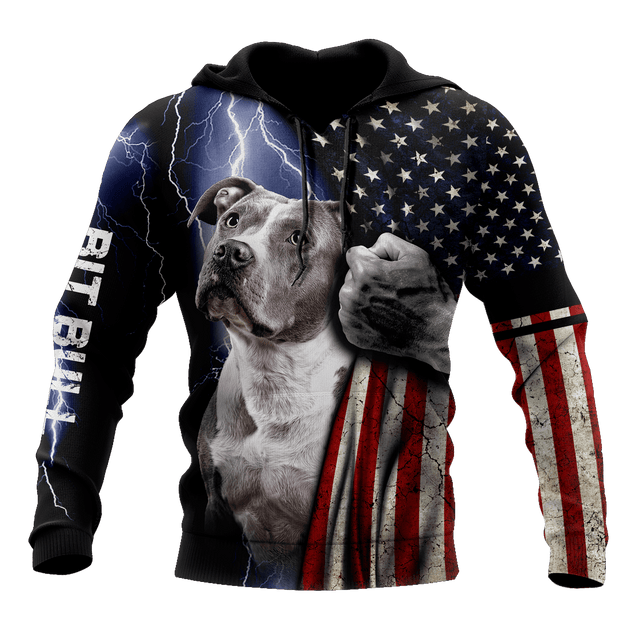 Pit Bull There Is Only One Dangerous Breed Humans Hoodie AM092052