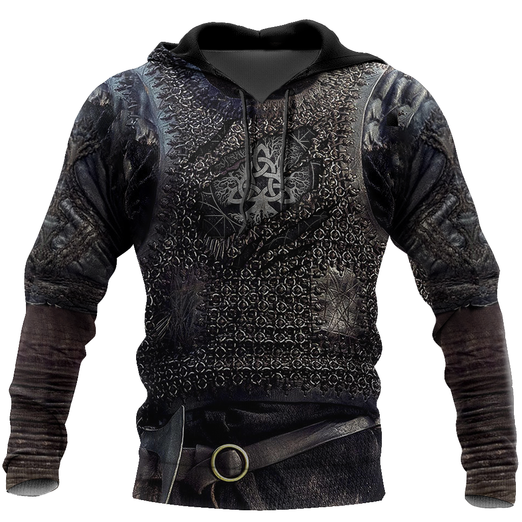 Vikings Armor Tops Pullover-Apparel-HP Arts-Hoodie-S-Vibe Cosy™
