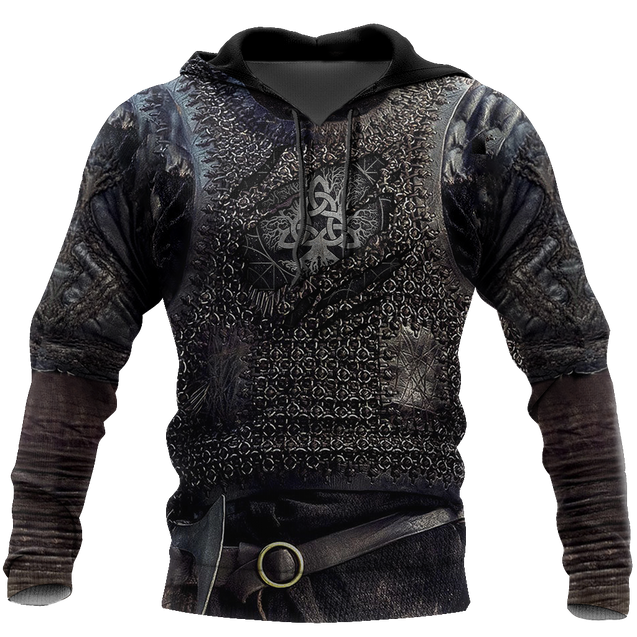 Vikings Armor Tops Pullover-Apparel-HP Arts-Hoodie-S-Vibe Cosy™