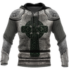 Irish Armor Warrior Knight Chainmail 3D All Over Printed Shirts For Men and Women AM270201-Apparel-TT-Hoodie-S-Vibe Cosy™