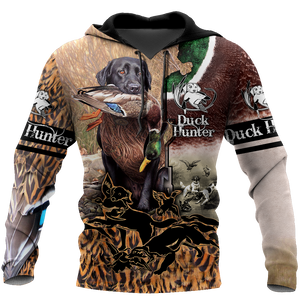 Mallard Duck Hunting 3D Printing Shirts for Men and Women AM020101-Apparel-TT-Hoodie-S-Vibe Cosy™