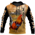 Rooster 3D All Over Printed Shirts for Men and Women AM251201-Apparel-TT-Hoodie-S-Vibe Cosy™